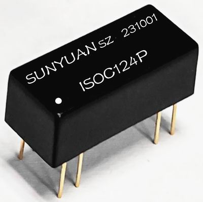 ISO124P Compatible | 10K Volt Analog Signal Isolators | Isolation Converters | Isolation Amplifiers Capacitor Isolated ±10V Input High Precision Isolation Amplifier: ISOC 124P