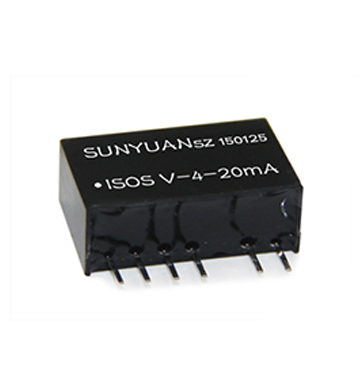 5.Analog voltage signal to passive two-wire 4-20mA current signal isolation transmitter: ISOS V-4-20mA/ISO V-4-20mA/ISOH V-4-20mA series