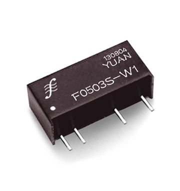 6.Fixed voltage input, unregulated output, 3KV meter interface, isolated  power supply: FXXXXS/D-W1/2W series