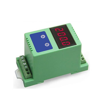 5.4-20mA current loop signal intelligent display control isolator: DIN 1X1 ISO 4-20mA (LED1)