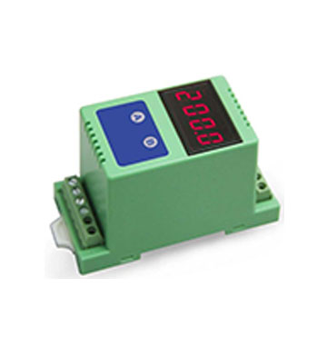 7.DIN 1X1 ISOEM (LED1) series analog DC voltage (current) signal magnetic isolation display control transmitter